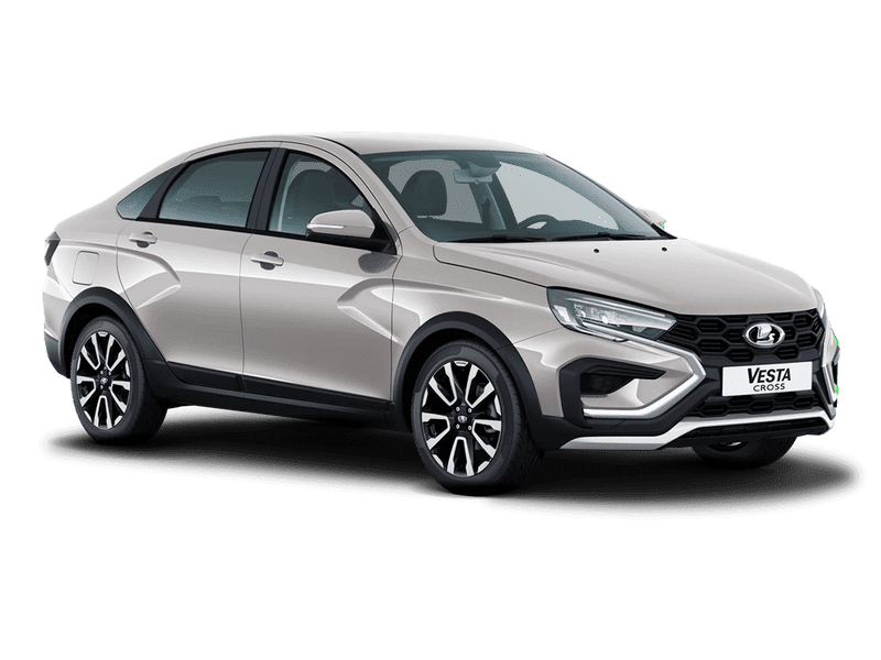 Купить Lada Vesta Cross в Новосибирске - Серебристый "Платина"
