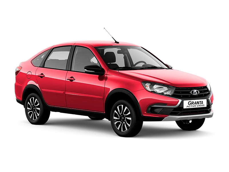 Купить Lada Granta Active Cross в Новосибирске - Бордовый "Фламенко" (181) - Металлик