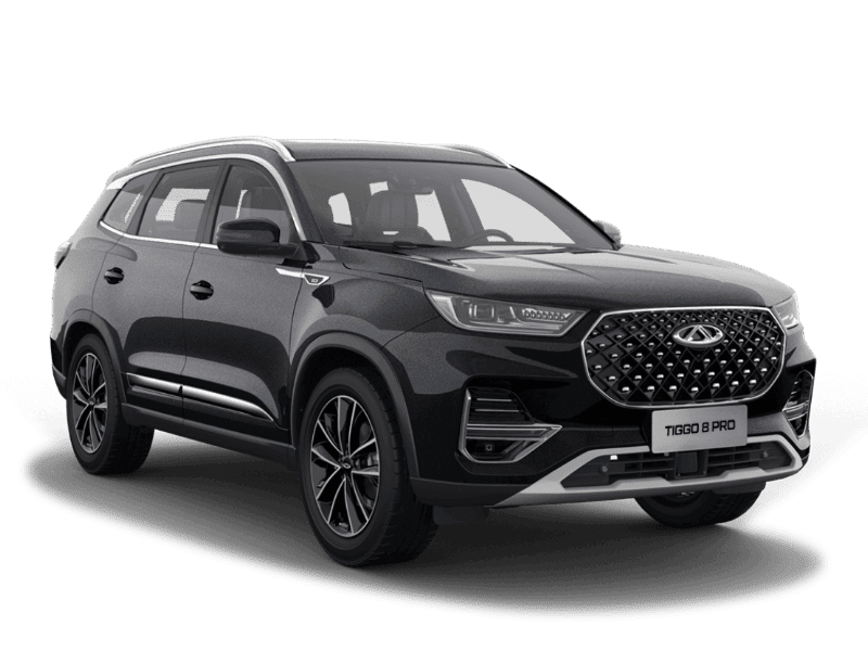 Купить Chery Tiggo 8 Pro в Новосибирске - Глубокий черный