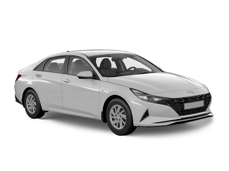 Купить Hyundai Elantra в Новосибирске - Белый / Polar White (WAW)